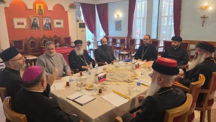 2025.08.28 Bagdad: Riunione capi religiosi cristiani
