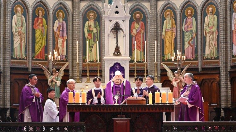 Santa misa en el 60º aniversario de las OMP de Corea.