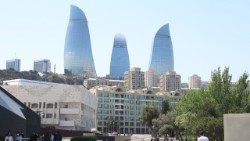 Baku, die Hauptstadt von Aserbaidschan
