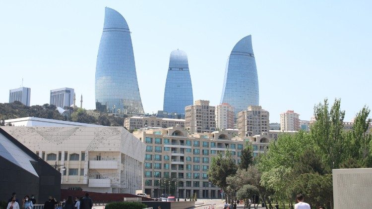 Baku, die Hauptstadt von Aserbaidschan