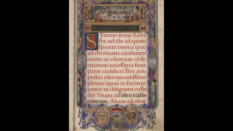 Messale - Biblioteca Apostolica Vaticana, Arch. Cap. S. Pietro I.16 - Roma, 1535-1536 ca.- (mm 410x285; ff. 147)