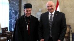 Պատրիարք Ռայի հանդիպումը Նախագահ Աունի հետ