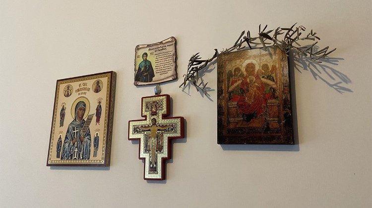 Le icone nella stanza di Lanaila e Stefan