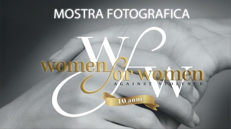La locandina della mostra “Women for Women Against Violence”
