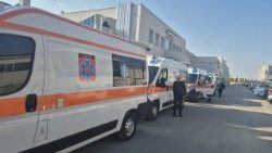 Négy mentőautó Ukrajnának