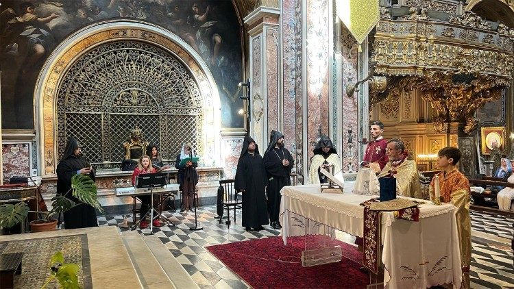 2025.04.08 Pellegrinaggio a San Gregorio Armeno a Napoli