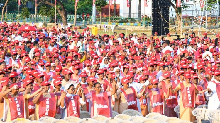 മദ്രാസ്-മൈലാപ്പൂർ അതിരൂപത ഒരുക്കിയ ജൂബിലി തീർത്ഥാടനത്തിന്റെ ഒരു ദൃശ്യം
