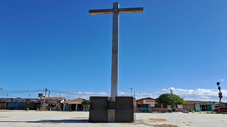 Coroa Vermelha, Santa Cruz Cabrália - Foto: arquivo da Paróquia Sagrada Família 