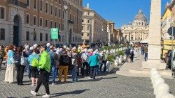 Auf dem Weg zur Heiligen Pforte