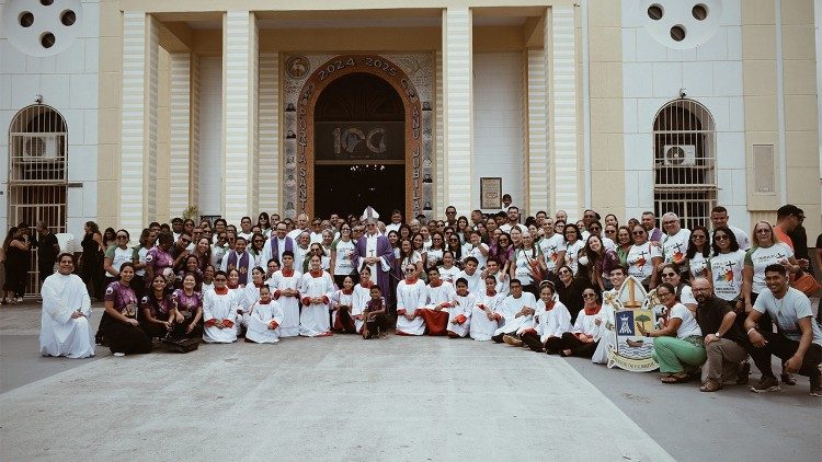 Diocese de Humaitá participa de Peregrinação à Porta Santa pelo Ano Jubilar da Arquidiocese de Porto Velho.