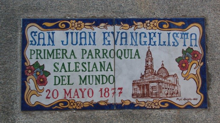 Primera parroquia salesiana San Juan Evangelista, Buenos Aires