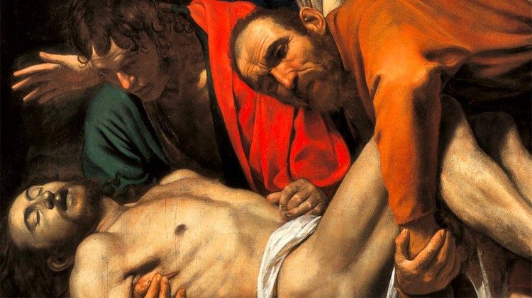 “Зняцце з крыжа” Караваджа