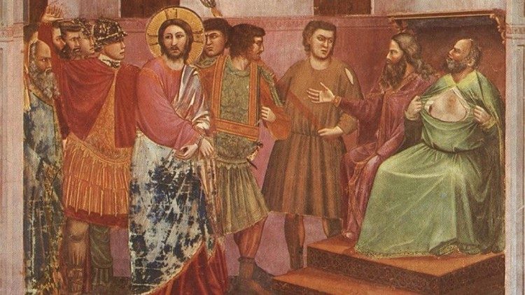 2025.04.15 Gesu davanti Caiafa