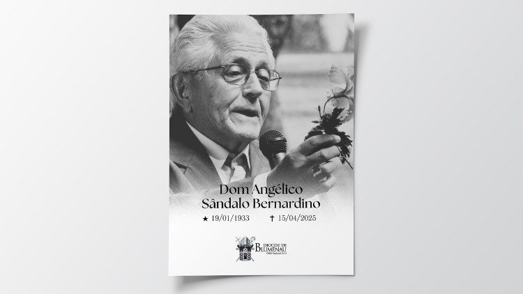 Falece dom Angélico Sândalo Bernardino,  bispo emérito de Blumenau (SC)