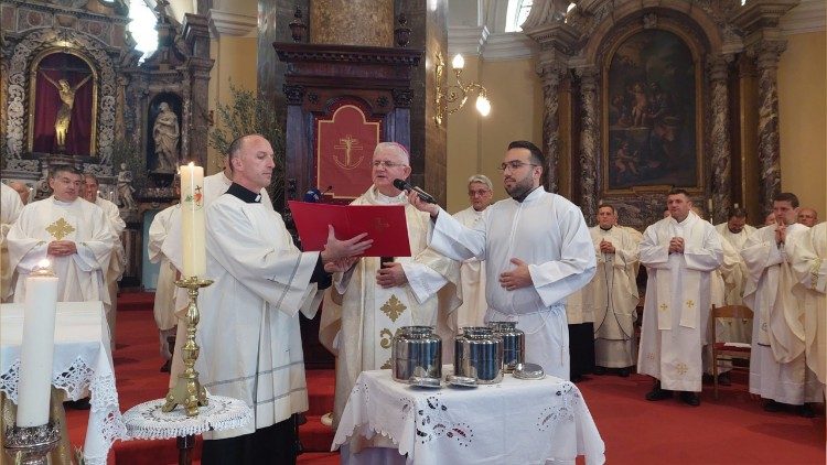 Misa Posvete ulja u katedrali sv. Vida u Rijeci