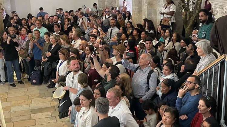 Wielki Czwartek w Jerozolimie