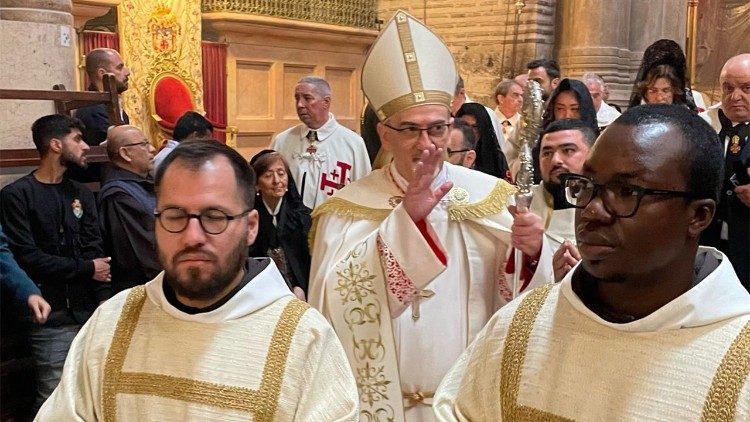 Celebracjom Wieczerzy Pańskiej w Bazylice Grobu Bożego w Jerozolimie przewodniczył łaciński patriarcha Jerozolimy kard. Pierbattista Pizzaballa