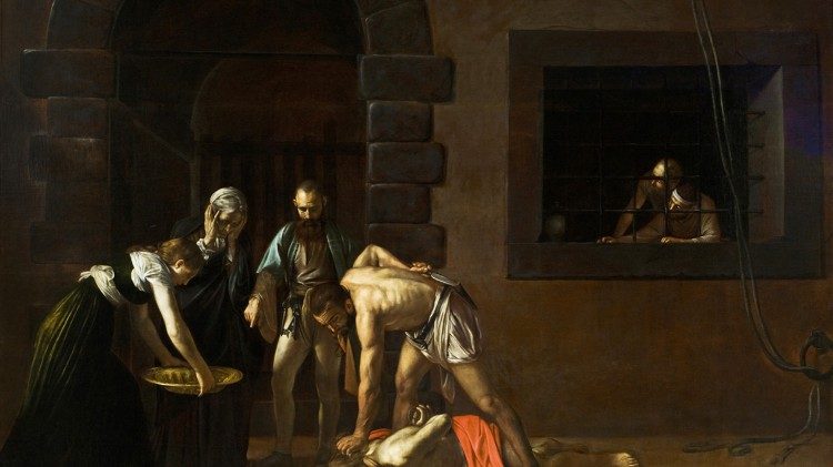 Caravaggio, Decapitación de San Juan Bautista, Concatedral de San Juan, La Valeta (Malta) 