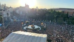 Tercera Fiesta de la Resurrección en Cibeles España