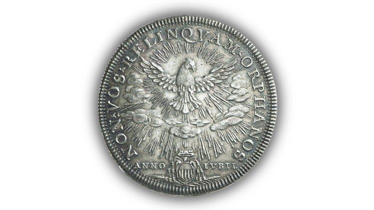 Münze der Sedisvakanz von 1700. BAV. Mt. Pont. Sede Vacante (1700).3