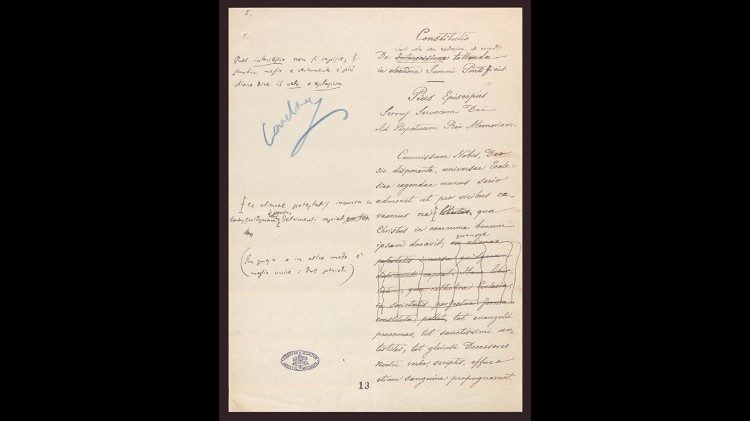 Os documentos do Arquivo Apostólico do Vaticano. (© Archivio Apostolico Vaticano)