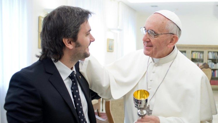  Adrian Pallarols and Pope Francis
