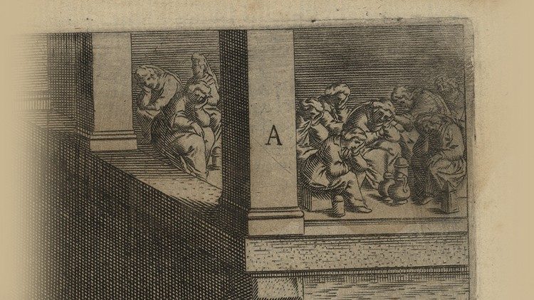 Każda scena została opatrzona literą alfabetu