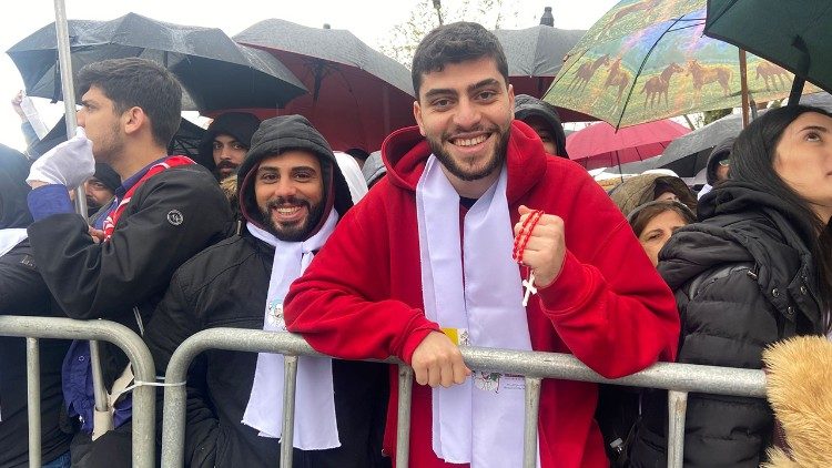 Majd Samia on the right