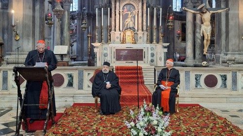 Экуменічная малітва ў касцёле святога Захарыя ў Венецыі