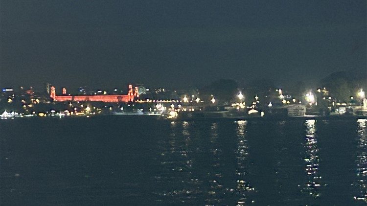 Nächtliche Überfahrt auf dem Bosporus - mit öffentlichen Verkehrsmitteln kommt man in Istanbul schneller weiter als mit dem Auto