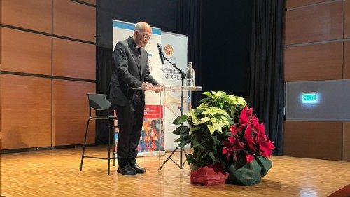 Un momento de la Lectio del cardenal en el evento “Cultura es comunidad” de Federculture
