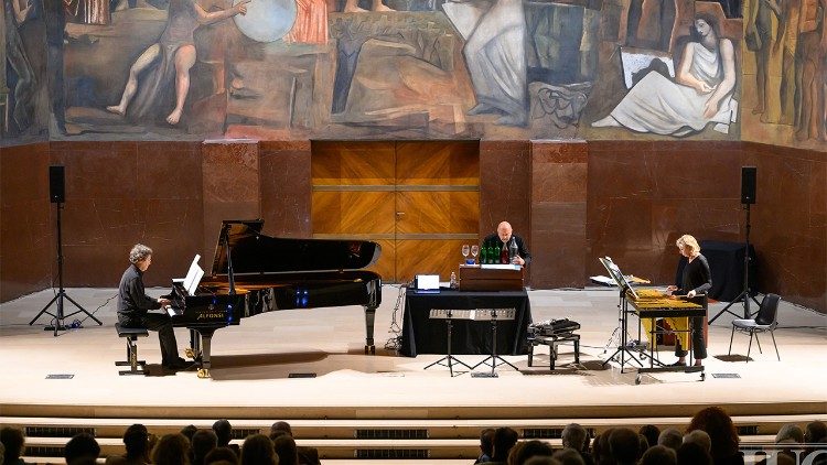 2025.12.04 Il trio formato da Manuel Zurria, Oscar Pizzo e Fulvia Ricevuto in concerto alla IUC