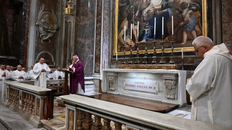 Abp Szal nawiązał również do jednej z pielgrzymek Papieża Polaka do Ojczyzny (ks. Marek Weresa)