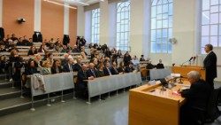 Predavanje premijera Plenkovića na Papinskom sveučilištu Gregoriana  (Foto: Vlada RH)