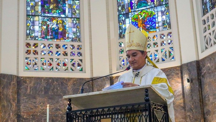 Mgr Joao Carlos, archevêque de Maputo, lors des troisièmes Journées nationales de la jeunesse 2025.