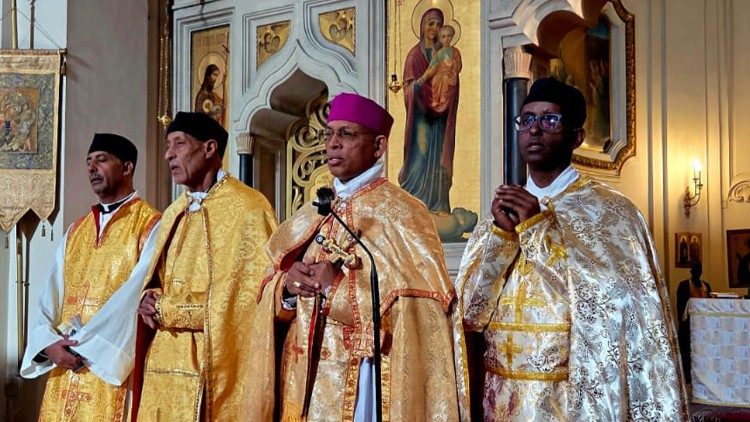 ንሱባኤ ንግደት ኢዮቤል ኣብ ዝዓረገ መሥዋዕተ ቅዳሴ