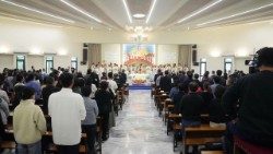 2025.12.05  Svētās Mises svinības, atzīmējot Fudženas Katoļu universitātes 100 gadu jubileju