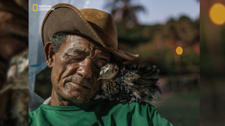 Damião Carlos da Silva é uma das vítimas afetadas pela extração da sal-gema  (©Maíra Erlich/National Geographic) 