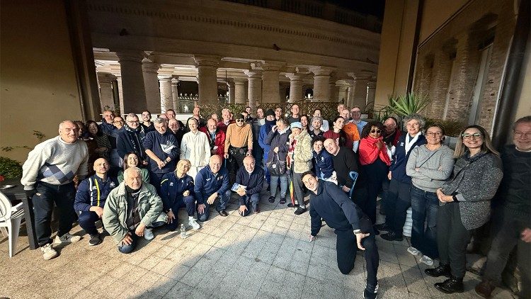 I partecipanti alla cena organizzata a Palazzo Migliori