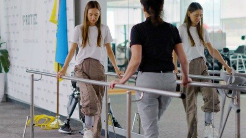 Rycerze Kolumba pomogli Tetianie w powrocie do sprawności