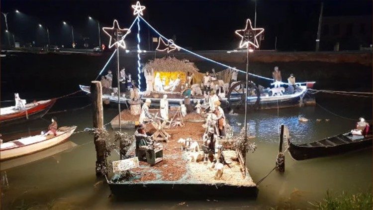Il Presepio sull'Acqua a Battaglia Terme