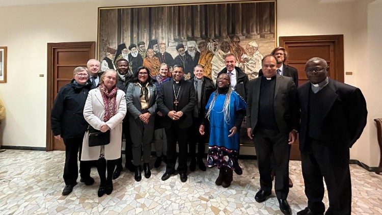 Visita del grupo de trabajo de "Vatican II Event and Mandate" al Dicasterio para el Diálogo Interreligioso el miércoles 10 de diciembre de 2025.