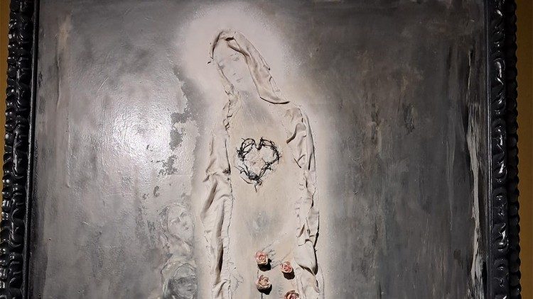 Uměleck&aacute; d&iacute;la na t&eacute;ma Mariina Neposkvrněn&eacute;ho srdce