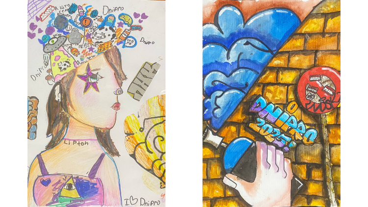 Фоміна Аксінья, 10 років і Левицький Нікита, 13 років