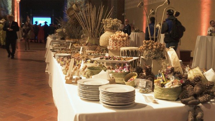 Exposición gastronómica en el Complejo del Santo Espíritu en Sassia