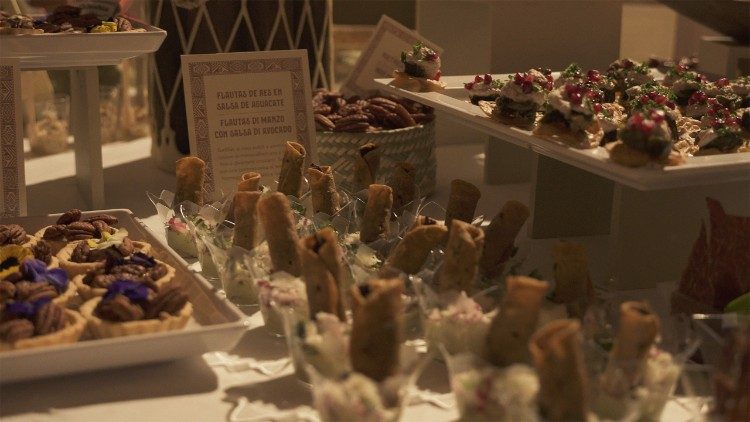 Exposición gastronómica en el Complejo del Santo Espíritu en Sassia