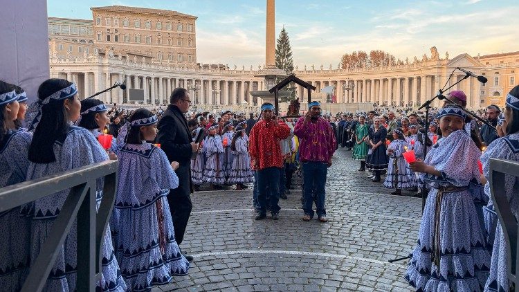 Inauguración de la muestra 100 Nacimientos en el Vaticano