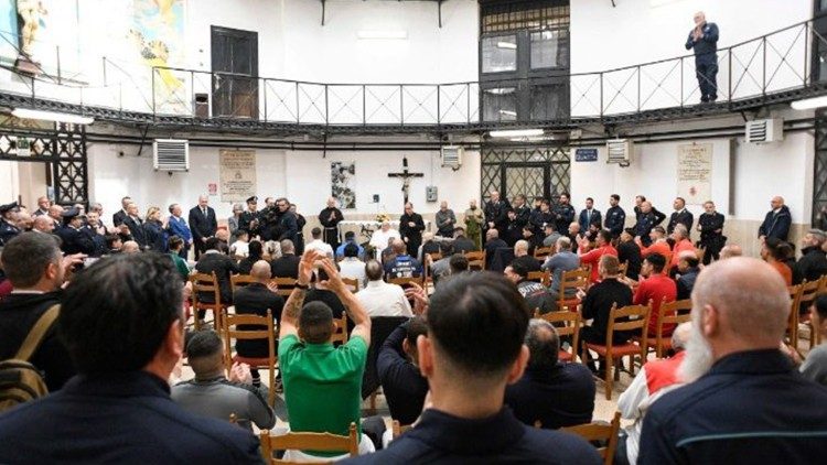 Paskutinis Pranciškaus apsilankymas kalėjime