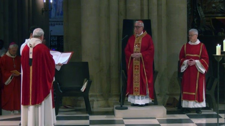 Leitura dos nomes dos m&aacute;rtires beatificados