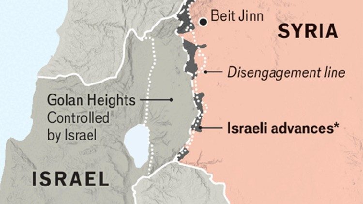 2025.12.13 Mappa Siria Israele